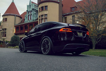 2022 Tesla Model X - Niche CALABRIA 5 - Black | Niche Road Wheels